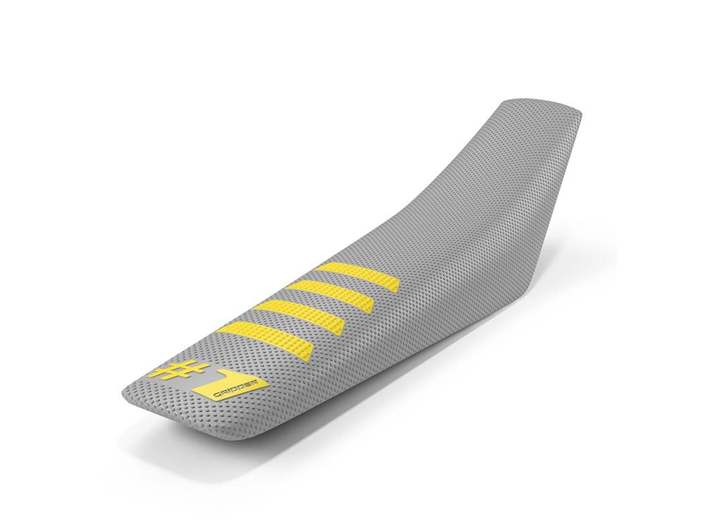 ONEGRIPPER RIBBED light grey-yellow